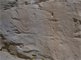 Castle Gardens Petroglyph Site - WY