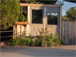 Privater Garten in Douglas, WY