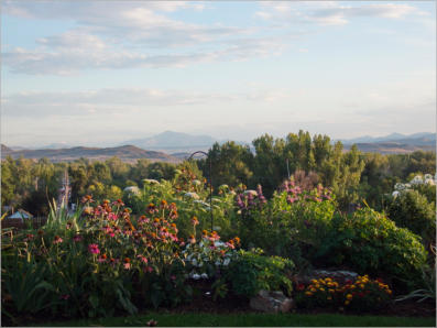 Privater Garten in Douglas, WY