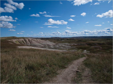 Salt Creek Road Rim - Badlands NP - South Dakota