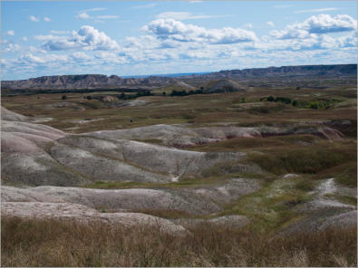 Salt Creek Road Rim - Badlands NP - South Dakota