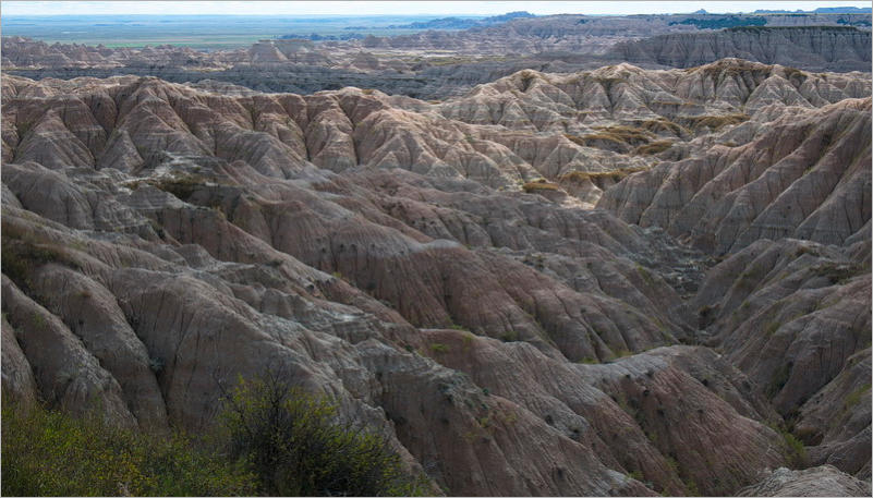 Salt Creek Road Rim - Badlands NP - South Dakota