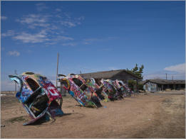 VW Slug Bug Ranch, Route66 - TX