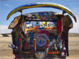 VW Slug Bug Ranch, Route66 - TX