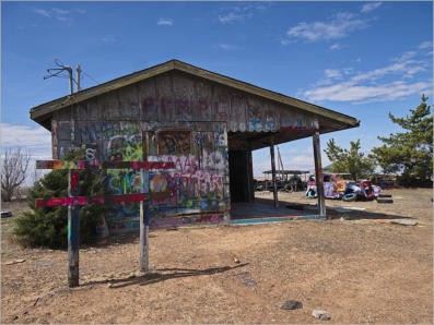 VW Slug Bug Ranch, Route66 - TX