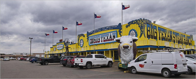 Big Tesan Steakhouse, Route66 - TX