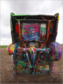 Cadillac Ranch, Route66 - TX