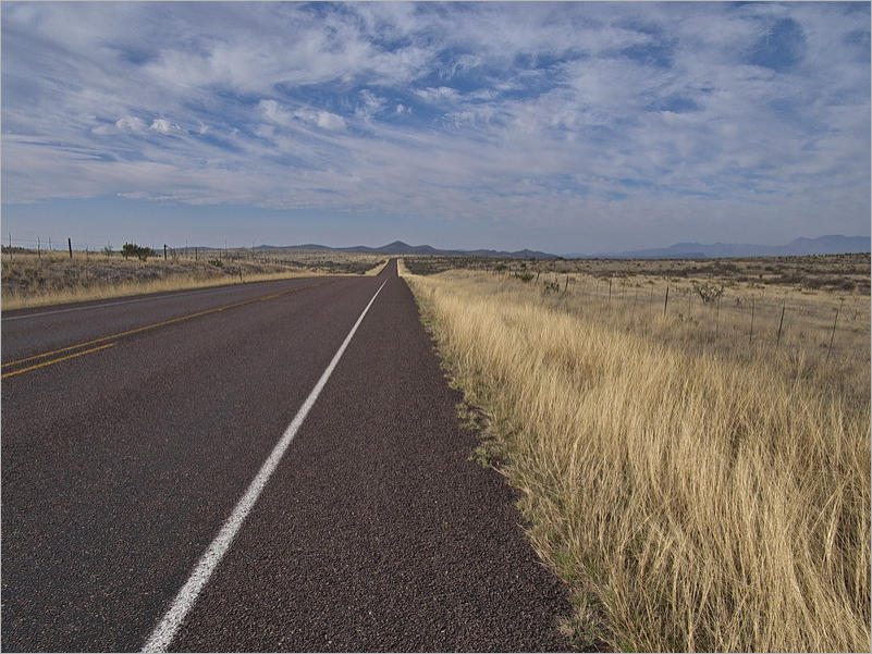 Entlang des Highway 67 in Texas