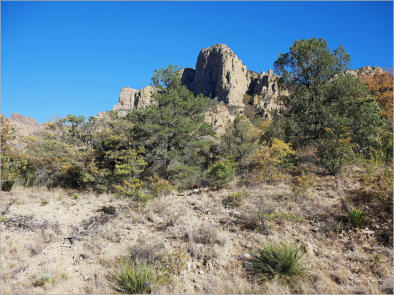 Anfahrt Chisos Mountain Lodge - Big Bend NP, TX