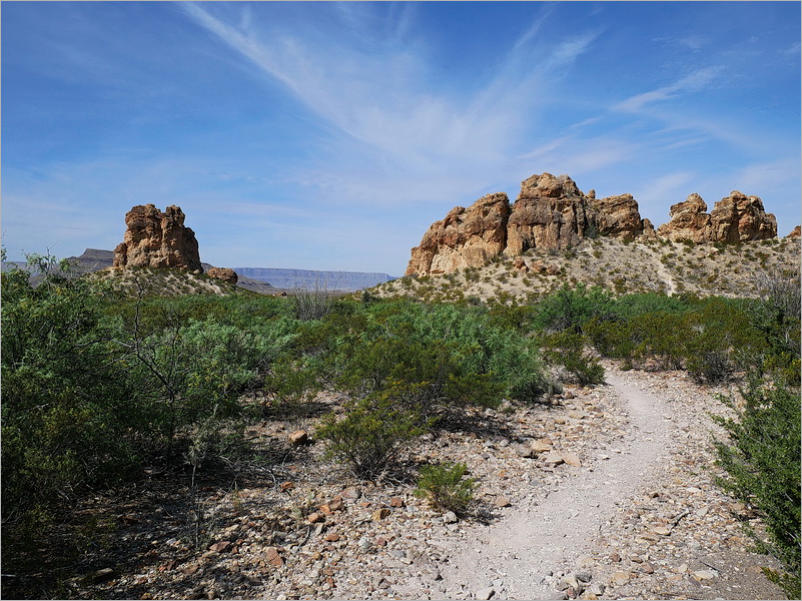 Chimneys Trail - Big Bend NP, TX