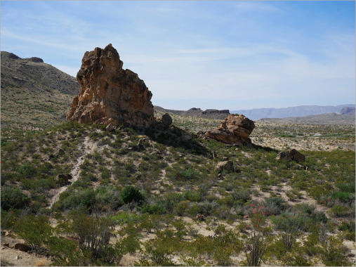 Chimneys Trail - Big Bend NP, TX