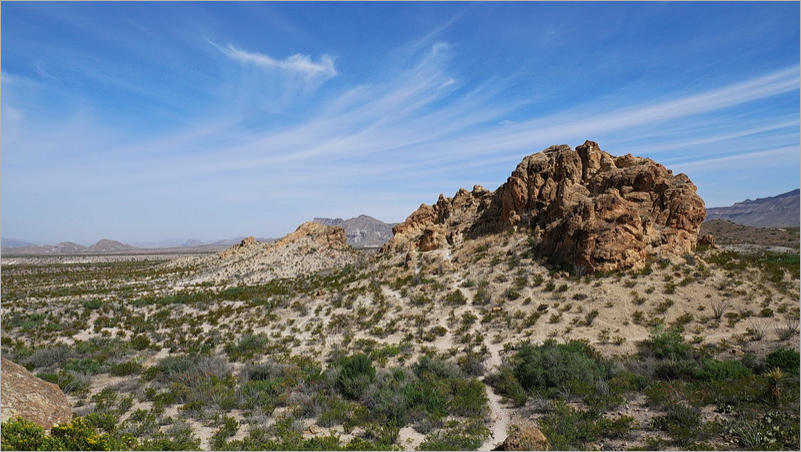 Chimneys Trail - Big Bend NP, TX