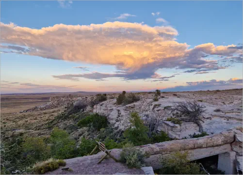 Agate-Bridge -Petrified Forest NP - AZ