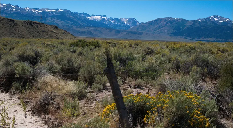 Blick auf die Sierra Nevada