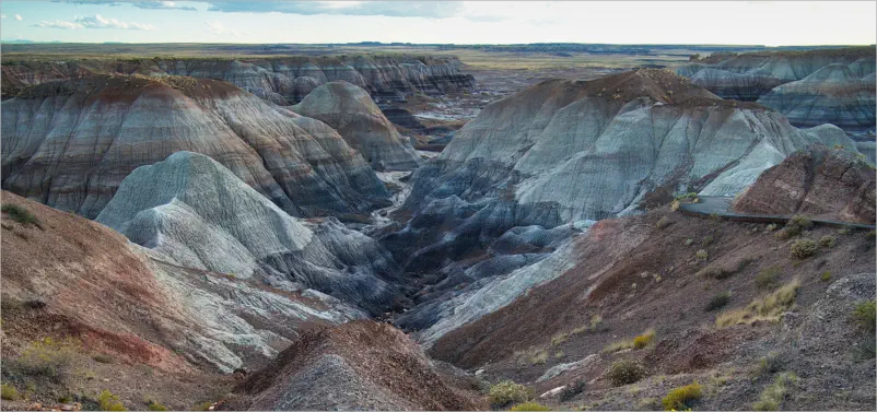 Blue Mesa Trail - Petrified Forest NP - AZ