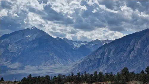 Entlang des Highways CA/NV