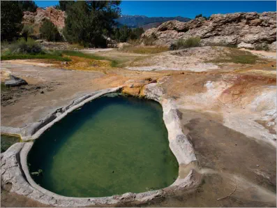 Travertine Hot Springs, Bridgeport - CA