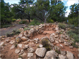 Grand Canyon NP - Tusayan Ruinen, AZ