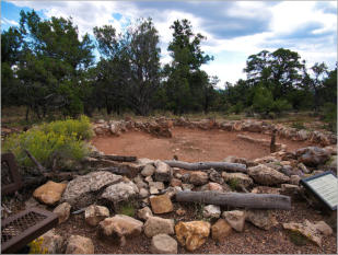 Grand Canyon NP - Tusayan Ruinen, AZ