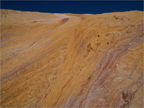 Yellow Rock an der Cottonwood Canyon Road, UT