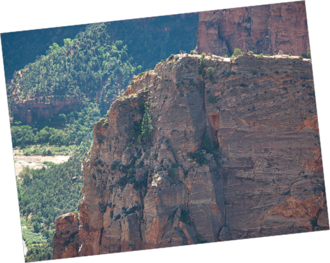 Zion National Park - Observaton Point Trail via East Mesa, UT